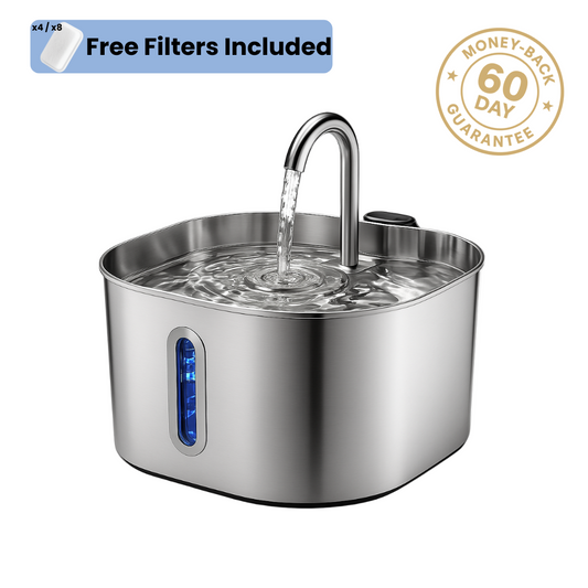 PurrFlow Filtered Fountain 2.2L